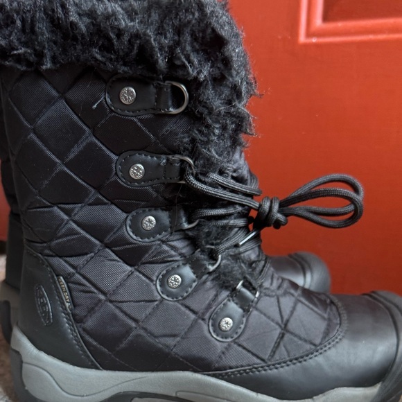 KEEN WOMEN’S SUNRIVER BLACK BOOT HIGH BOOTS US SZ 7 - Picture 10 of 14